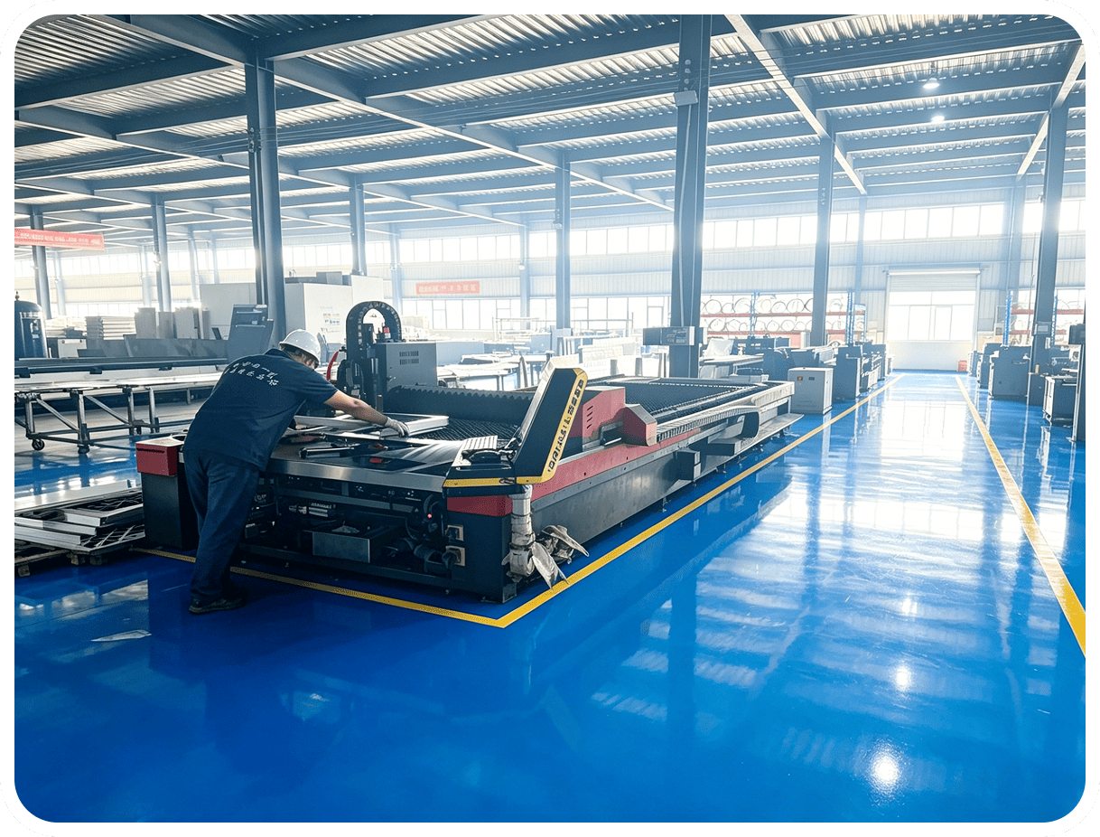 Production cutting area